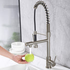 Luxury 3-Functions Pull-Down Kitchen Faucet with Magnetic Docking Spray Head