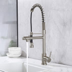 Luxury 3-Functions Pull-Down Kitchen Faucet with Magnetic Docking Spray Head