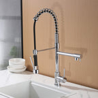 Luxury 3-Functions Pull-Down Kitchen Faucet with Magnetic Docking Spray Head