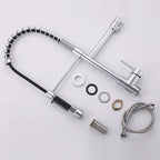 Luxury 3-Functions Pull-Down Kitchen Faucet with Magnetic Docking Spray Head