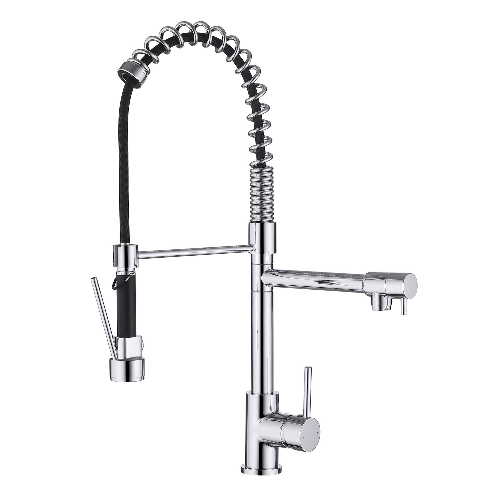 Luxury 3-Functions Pull-Down Kitchen Faucet with Magnetic Docking Spray Head