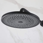 2-Functions Dual-Head Shower System with Thin Circular Rainfall Head