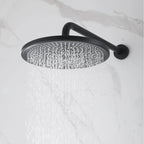 2-Functions Dual-Head Shower System with Thin Circular Rainfall Head