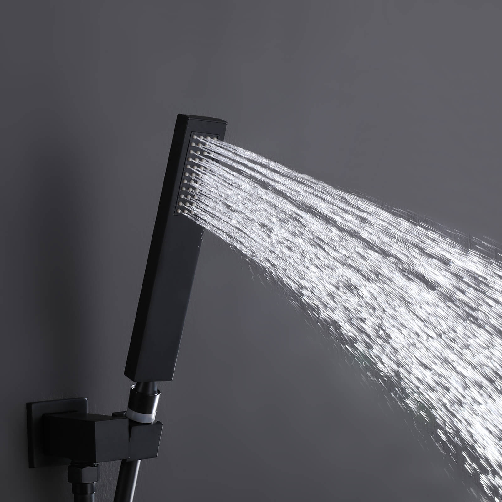 3-Function Tub Shower System with 10" Rain Head & Waterfall Tub Spout