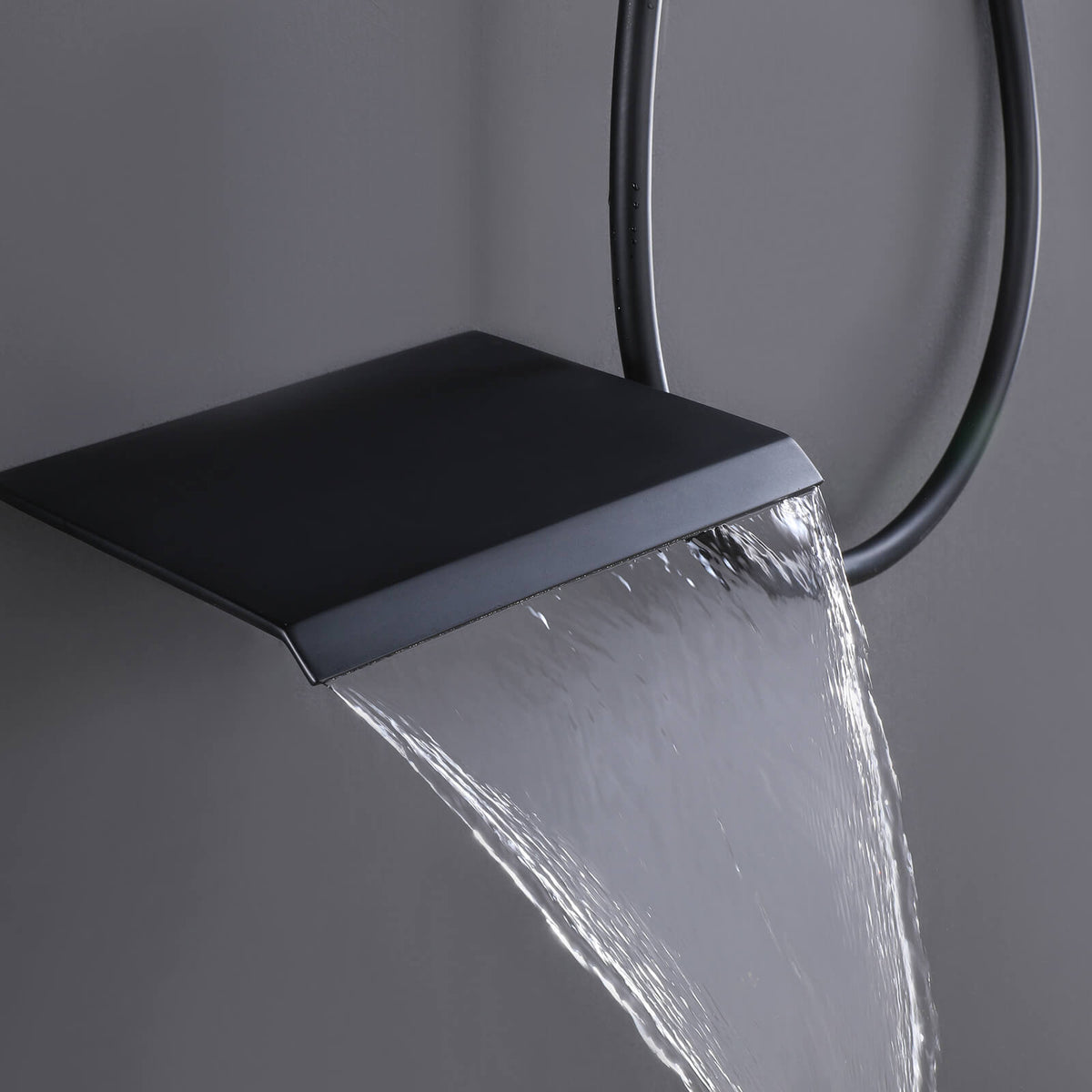 3-Function Shower System with 10" Rain Head & Waterfall Tub Spout