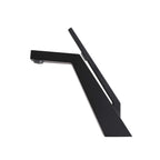 Brass Modern Single-Hole Bathroom Sink Faucet with 5° Angled Spout