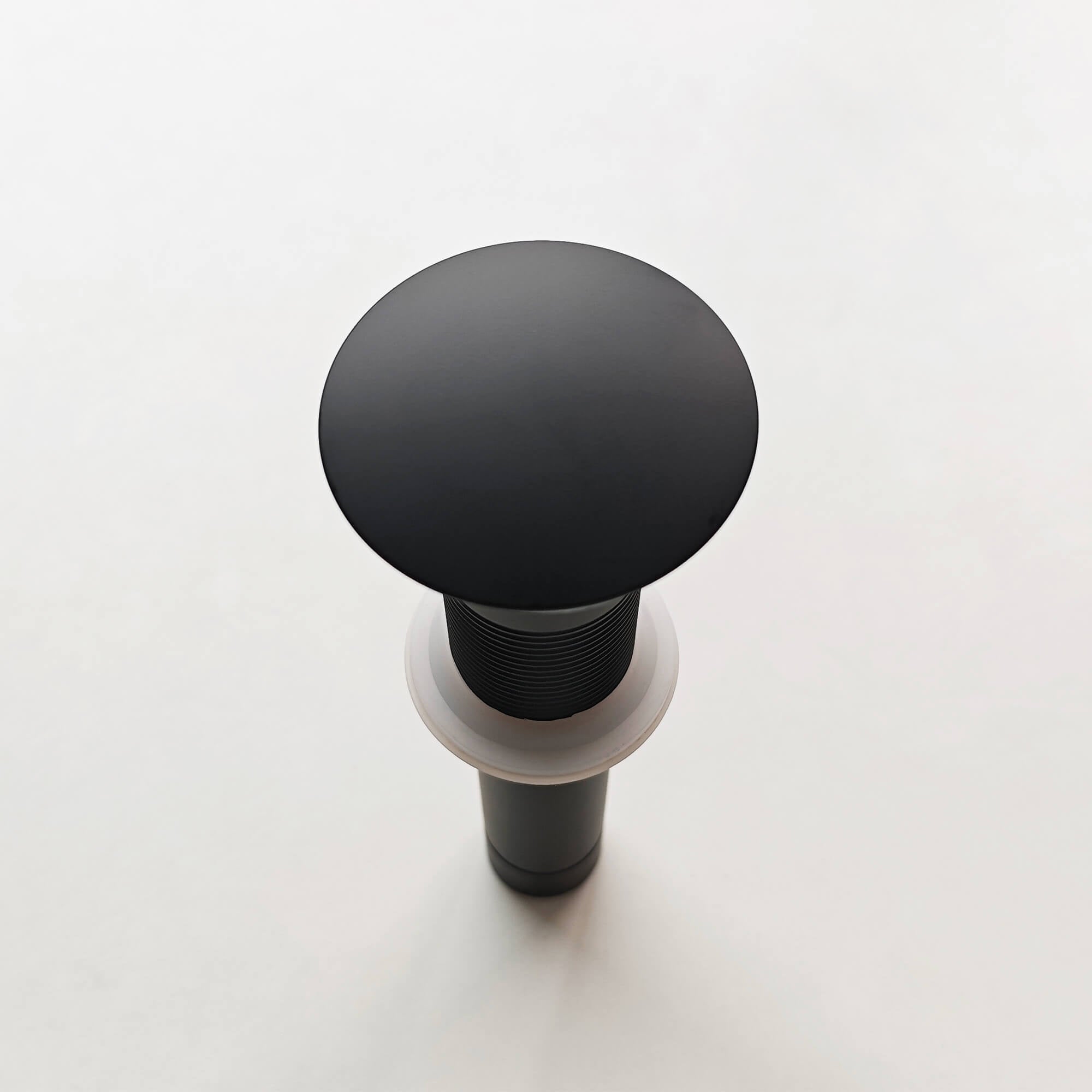 Wide‑Top Pop-Up Drain for Bathroom Sinks with Overflow