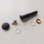 Wide‑Top Pop-Up Drain for Bathroom Sinks with Overflow
