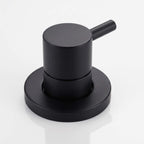 Fast Flow Modern Wall Mount Tub Faucet with 2 Handles & Swivel Spout