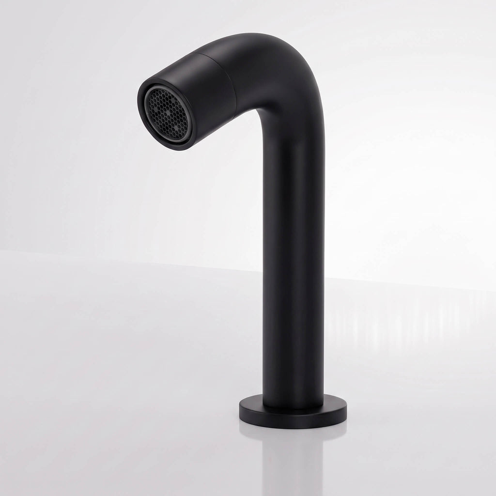 Fast Flow Modern Wall Mount Tub Faucet with 2 Handles & Swivel Spout
