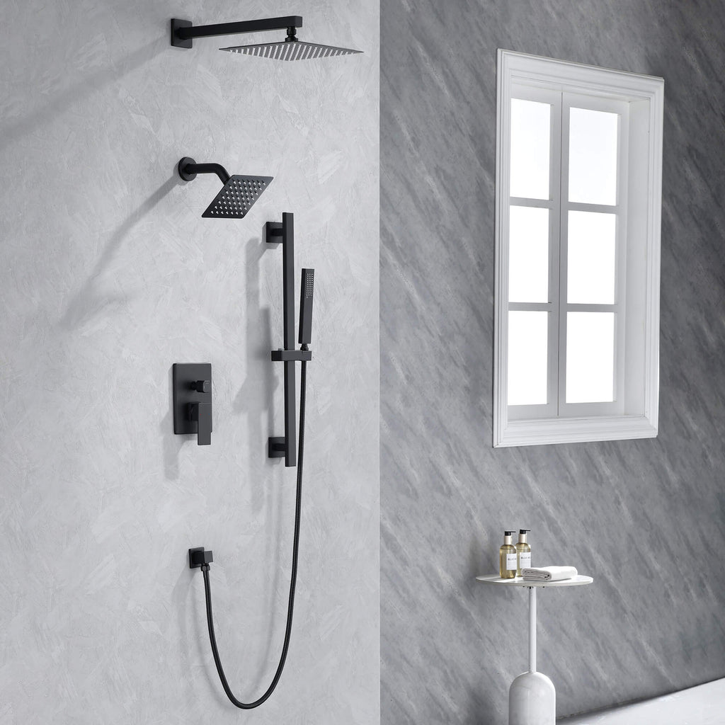Luxury 3-Head Multi-Function Concealed Spa Shower System