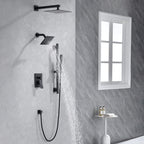 Luxury 3-Head Multi-Function Concealed Spa Shower System