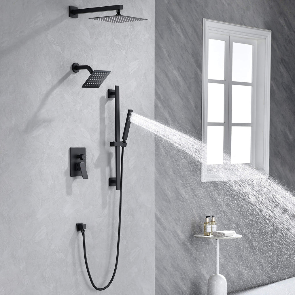 Luxury 3-Head Multi-Function Concealed Spa Shower System