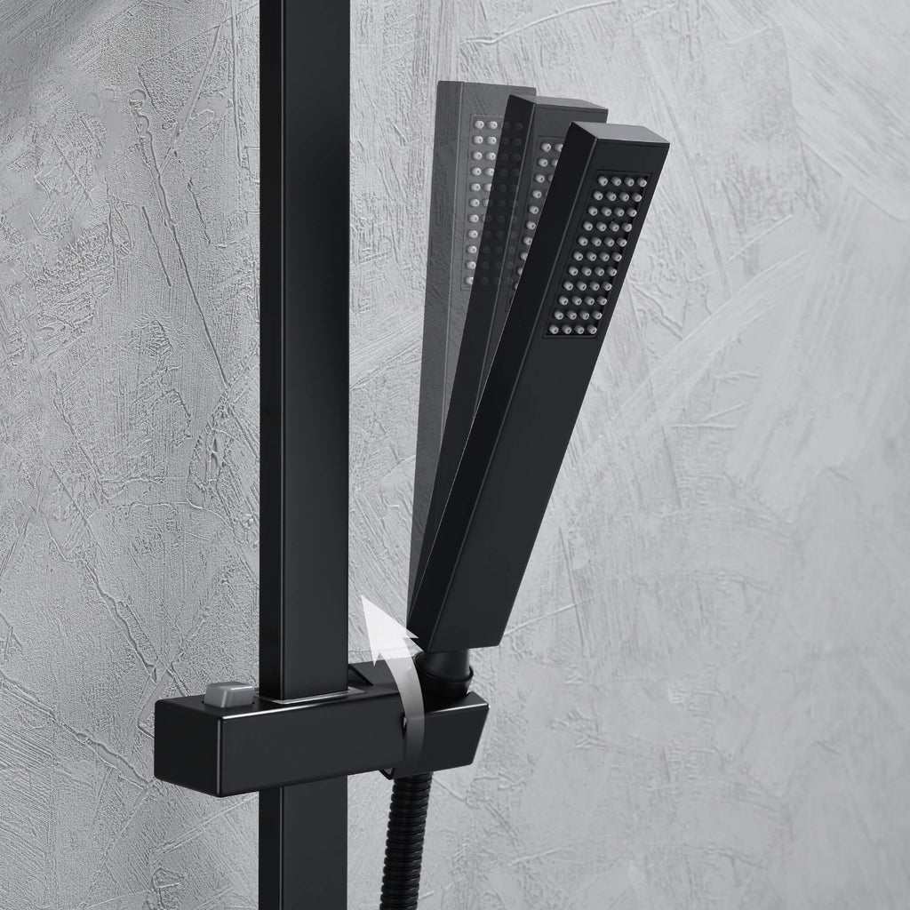 Luxury 3-Head Multi-Function Concealed Spa Shower System