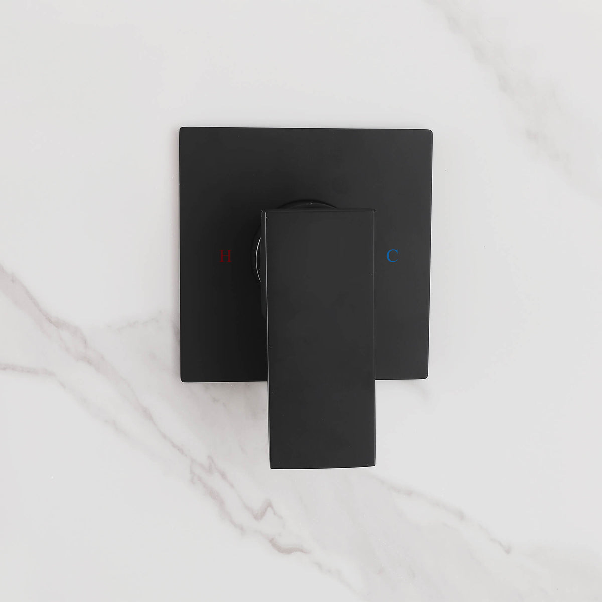 Minimalist 2-Function Shower System with High-Flow Tub Spout