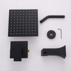 Minimalist 2-Function Shower System with High-Flow Tub Spout