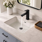 Modern Single-Hole Single-Handle Bathroom Sink Faucet