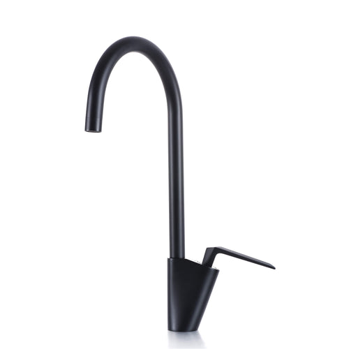 High-Arc 360° Swivel Kitchen Faucet with Solid Brass Construction & 1.8 GPM Water-Saving
