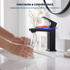 Modern Single-Hole Single-Handle Bathroom Sink Faucet