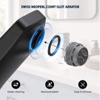 Modern Single-Hole Single-Handle Bathroom Sink Faucet