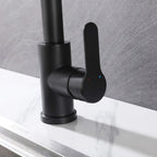 Modern Single Handle Pull-Down Sprayer Kitchen Faucet with 3 Water Mode