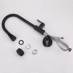 Modern Single Handle Pull-Down Sprayer Kitchen Faucet with 3 Water Mode