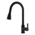 Modern Single Handle Pull-Down Sprayer Kitchen Faucet with 3 Water Mode