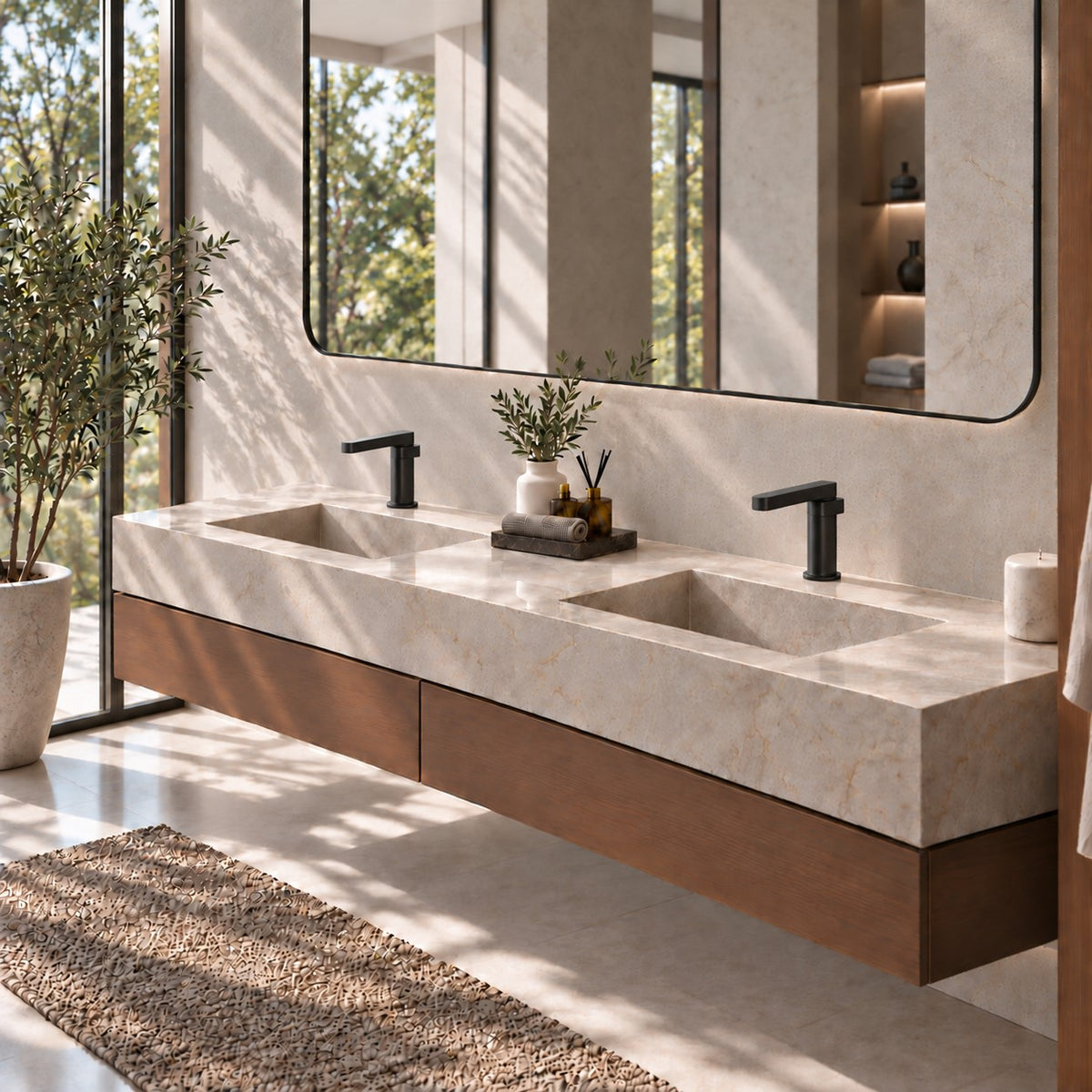 7.2"H Smart Pull-Out Basin Faucet with Digital Temperature Display