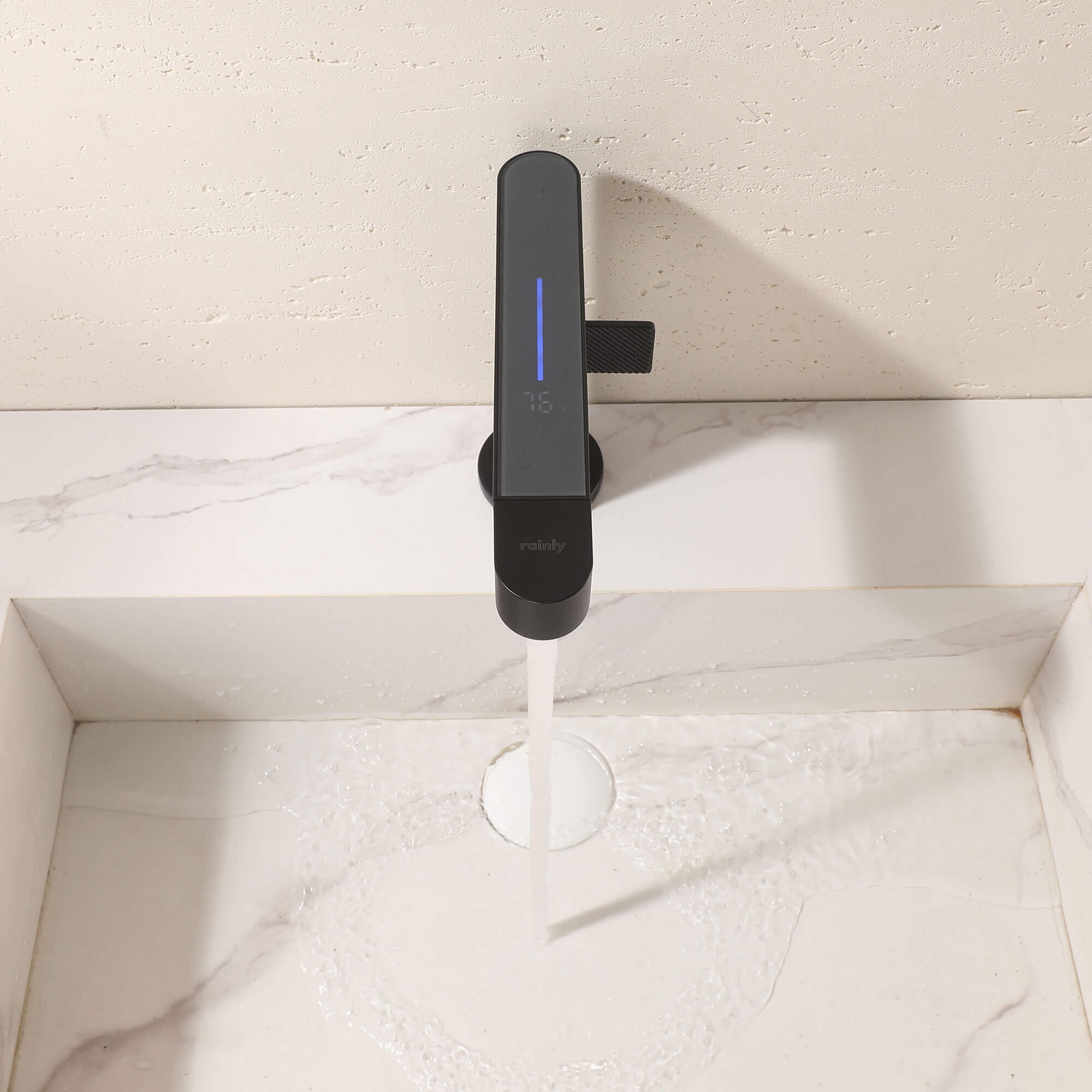 Smart Digital Display Pull-Out Basin Faucet with Dual-Mode Multi-Flow Delivery