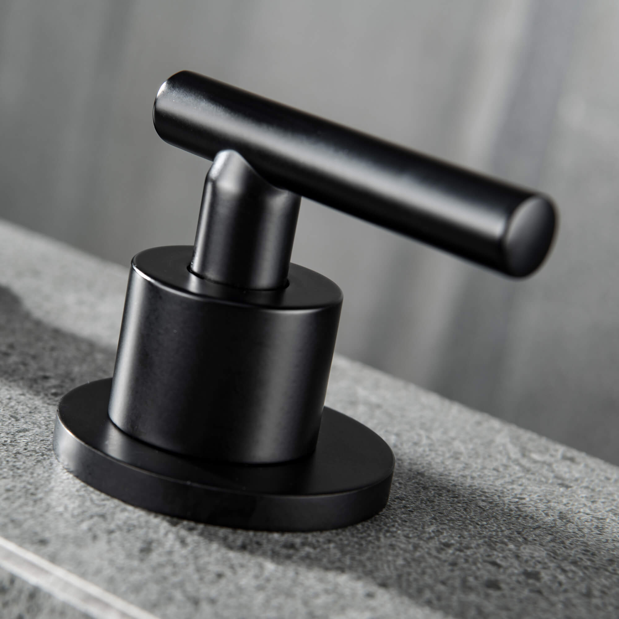 Brass 180° Swivel Gooseneck Spout Widespread Bathroom Faucet with Dual Handles