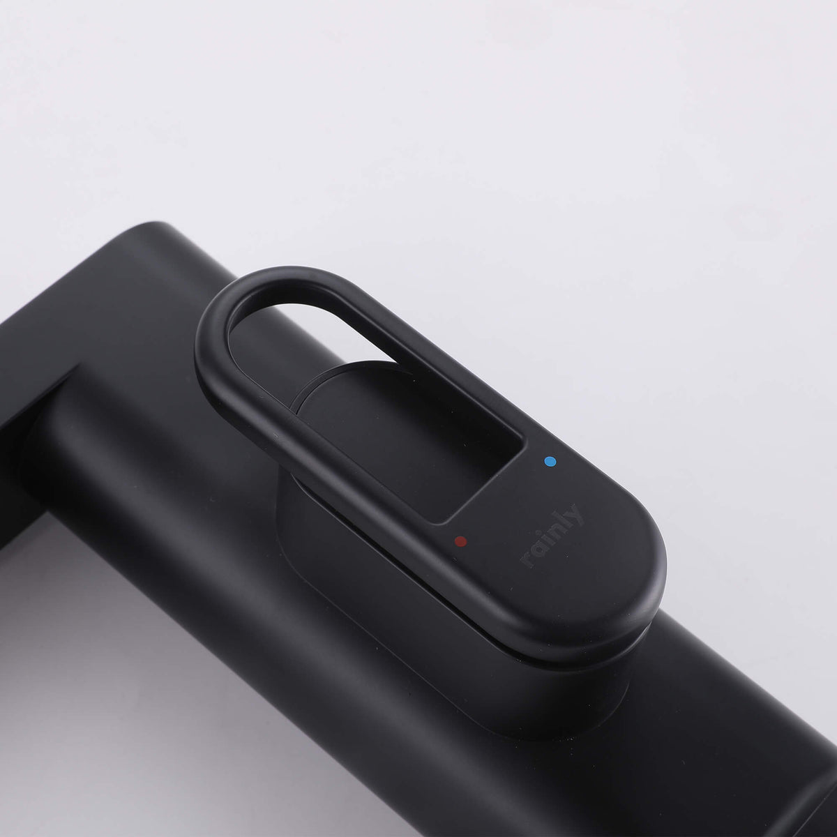 Touchless Smart Soap & Water Sensor Basin Faucet with Integrated Digital Temperature Screen