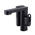 Touchless Smart Soap & Water Sensor Basin Faucet with Integrated Digital Temperature Screen