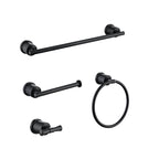 4-Piece Bathroom Hardware Set | 304 Stainless Steel Wall Mounted