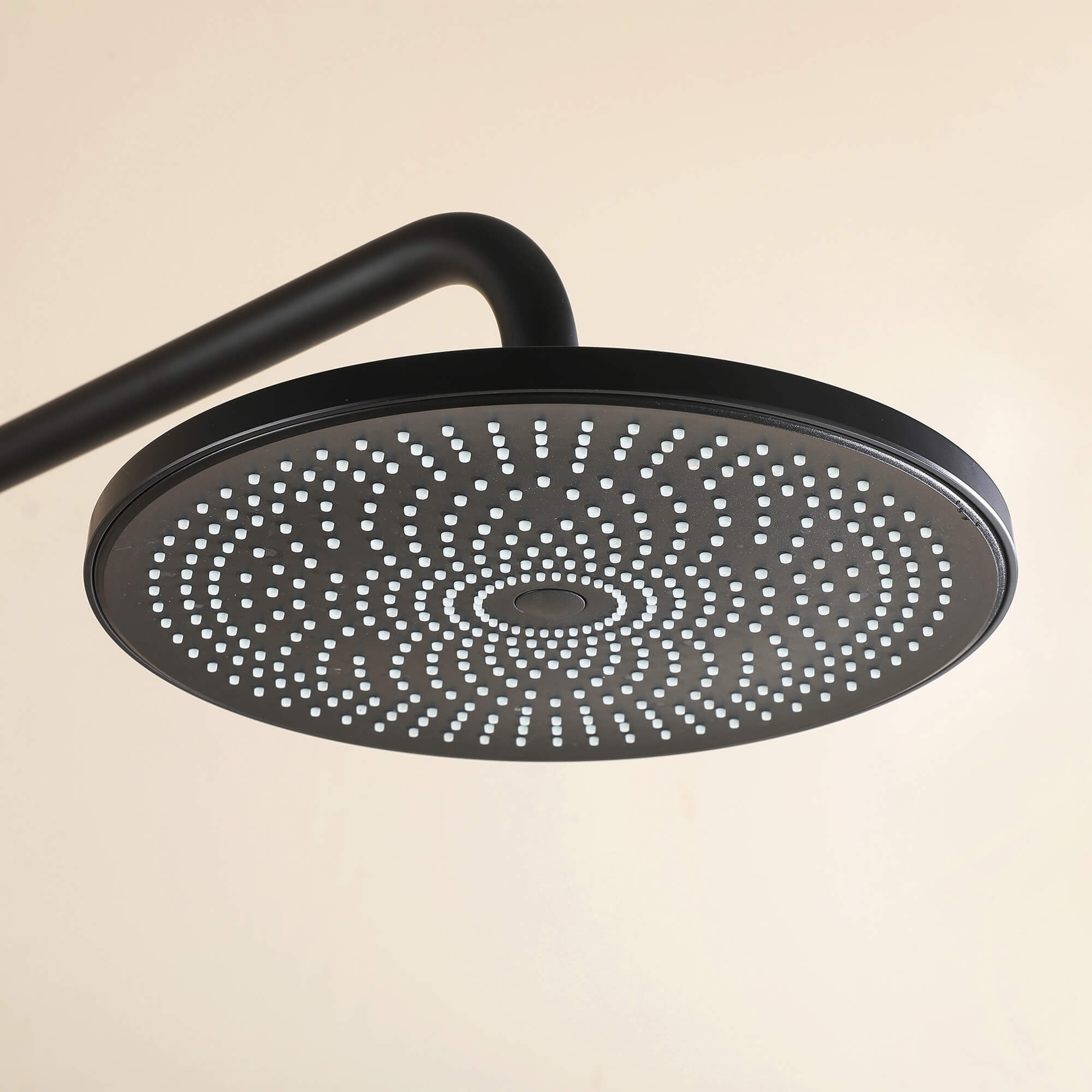 Wall Mounted Rain Shower Head With Adjustable Handheld Slide Bar Shower System