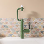 Single-Hole Pull-Out Bathroom Faucet with 360° Bionic Arm and 4 Spray Modes