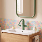Single-Hole Pull-Out Bathroom Faucet with 360° Bionic Arm and 4 Spray Modes