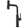 Smart Kitchen Faucet with Temperature Display & 3-Function Pull-Out Sprayer