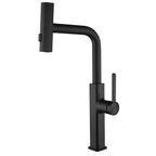 Smart Kitchen Faucet with Temperature Display & 3-Function Pull-Out Sprayer