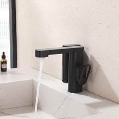 Smart Bathroom Faucet with Digital Display and Automatic Sensor Soap Dispenser