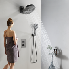 Thermostatic Shower Systems Wall Mounted Rain Shower Systems ‎TF00S2