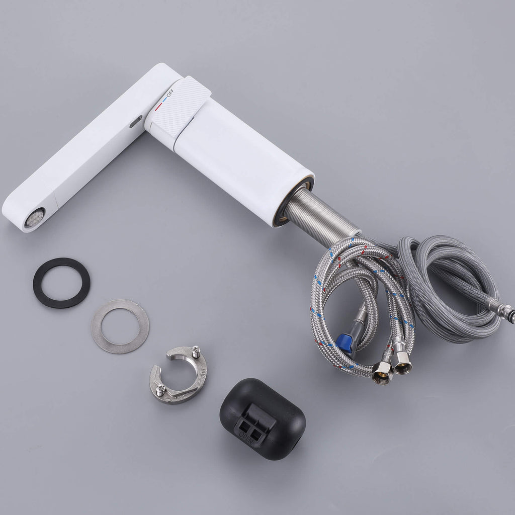 Smart Digital Display Pull-Out Basin Faucet with Dual-Mode Multi-Flow Delivery